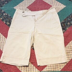Eddie Bauer Cream Shorts